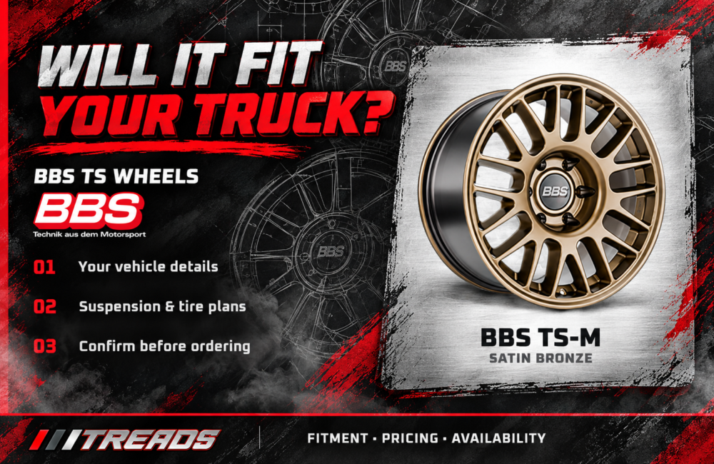 Considering BBS TS Wheels? Start With Your Truck’s Fitment